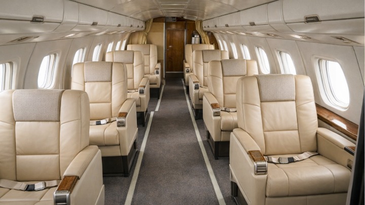 Special Charter Category - EMB 120 Jet Interior